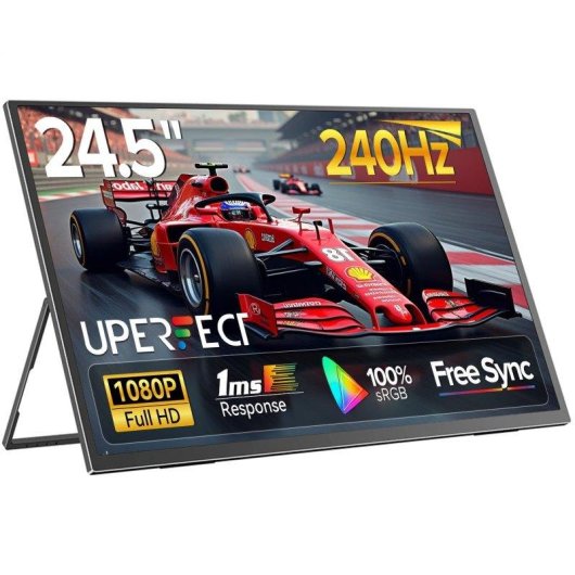 Monitor Uperfect 24,5" FullHD 240Hz IPS 1ms USB-C Mini HDMI VESA