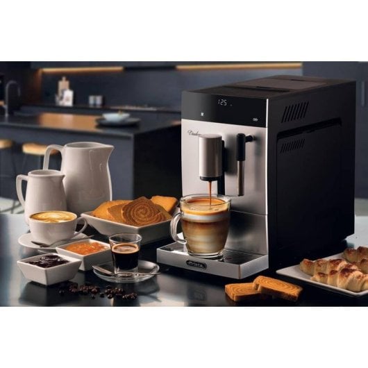Cafetière expresso Ariete 1452/01 1L 19 Bars avec mousseur à lait