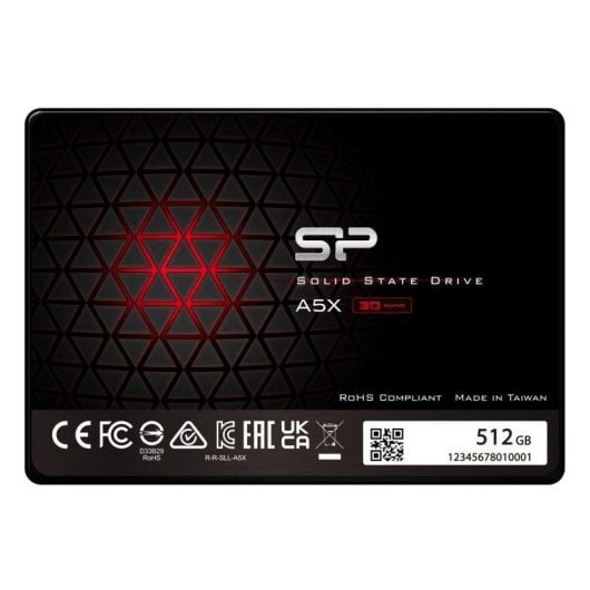 Disco Duro Silicon Power Ace A5X 512GB SSD SATA III 500MB/s 7mm ultrafino