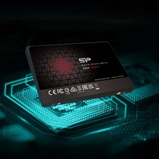 Disco Duro Silicon Power Ace A5X 256GB SSD SATA III 460MB/s 7mm ultrafino