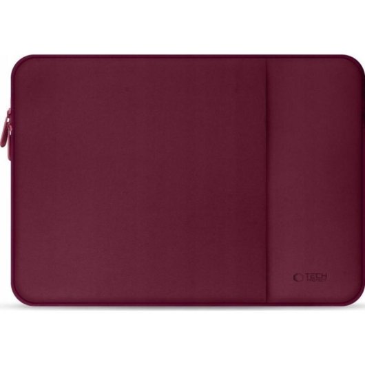 Funda Tech-Protect para portátil 16" roja de neopreno