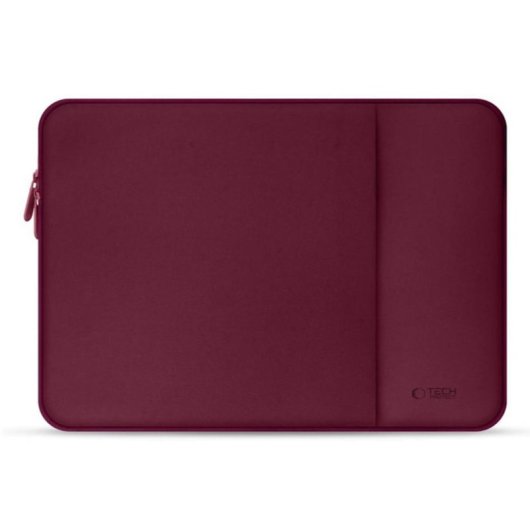 Funda Tech-Protect para portátil 16" roja de neopreno