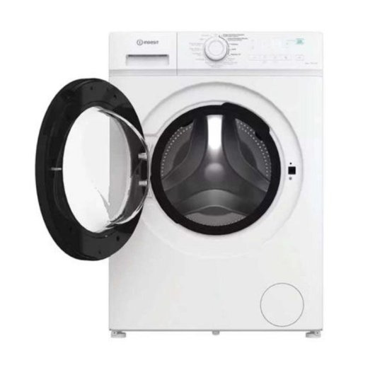 Lavadora Indesit Carga Frontal 8Kg 1400rpm A Blanca y Negra Motor Inverter