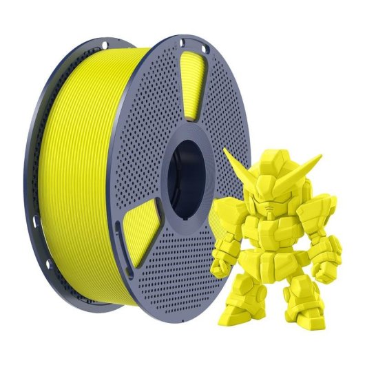 Filament PLA+ Sunlu PLA+ 2.0 Gelb 1,75 mm Hohe Haltbarkeit Verbesserter Fluss