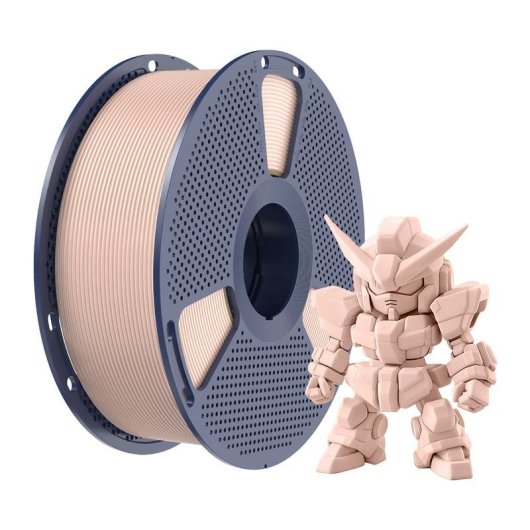 Filamento PLA+ Sunlu PLA+ 2.0 Beige 1,75 mm Durabilité Améliorée Flux Optimisé