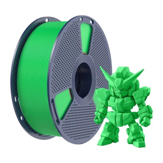 Filamento PLA+ 2.0 Sunlu PLA+ 2.0 G Verde 1,75 mm Alta Durabilidad Flujo Mejorado
