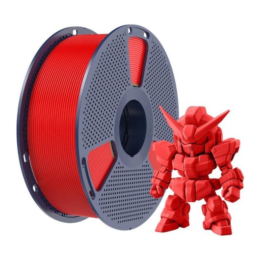 Filamento PLA+ Sunlu PLA+ 2.0 R Rouge 1,75 mm Haute Durabilité Flux Amélioré