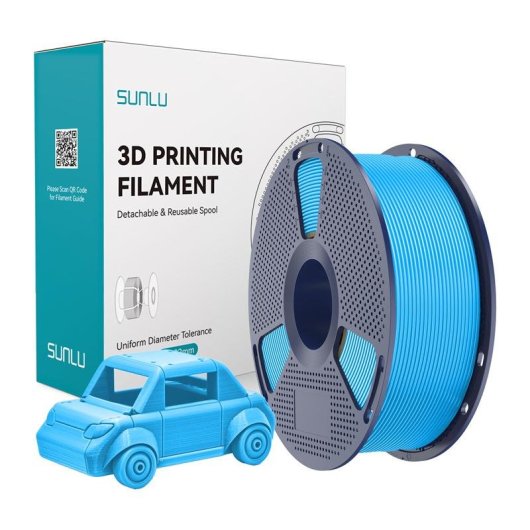 Filamento PETG Sunlu PETG C Cyan 1,75 mm Alta Durabilità Precisione