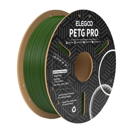 Filament PETG ELEGOO 50.203.0449 Olivgrün 1,75 mm Hohe Haltbarkeit