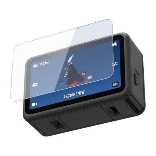 Kit vetro temperato Telesin per DJI Osmo Action 6 (Obiettivo + Schermi)
