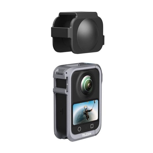 Carcasse métallique Telesin pour DJI Osmo 360 avec montage universel