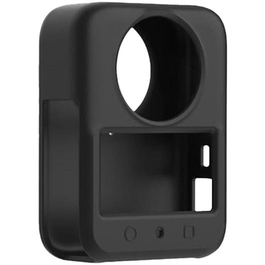 Couvercle en silicone Puluz pour DJI Osmo 360 Noir
