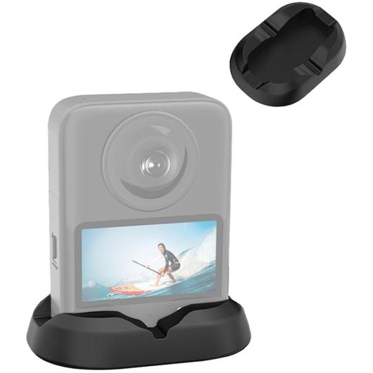 Supporto in silicone Puluz per DJI Osmo 360 nero