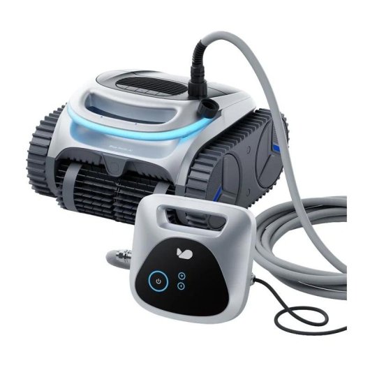 Robot de limpeza de piscina Bublue BuHybrid L6 150 m² 3 m profundidade
