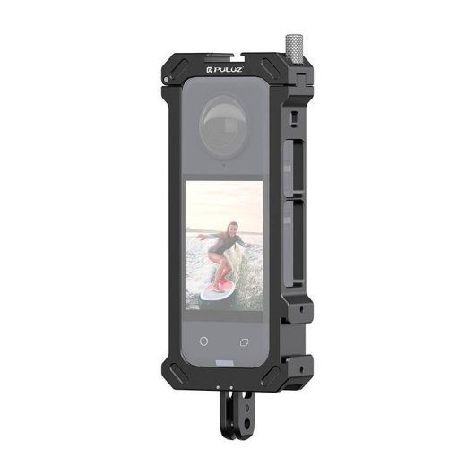 Carcasa métallique PULUZ avec adaptateur trépied pour Insta360 X4