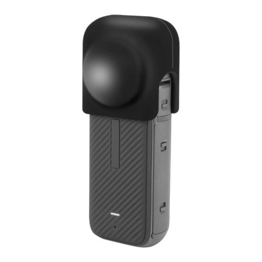 Coperchio in silicone per obiettivo PULUZ per Insta360 X4/X5 nero
