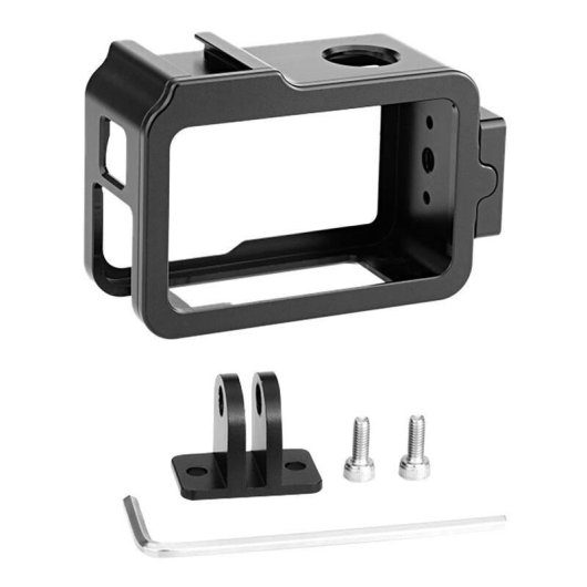 Carcassa metallica PULUZ per DJI Osmo Action 4/3 con shoe fredda