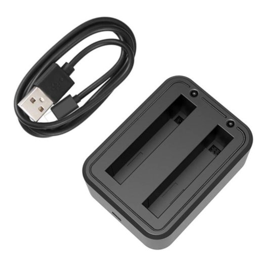 Cargador Doble USB para Insta360 X3 Puluz PU818
