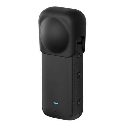 Coperchio in silicone per obiettivo Puluz per Insta360 X3 nero