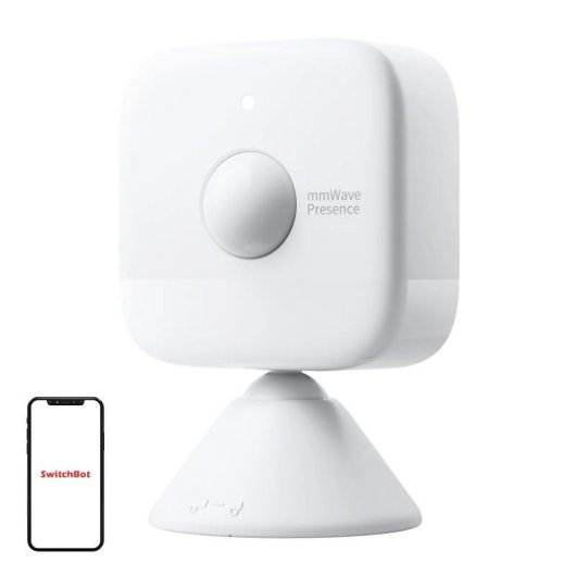 Sensor de Movimiento SwitchBot W820000 Bluetooth Interior Presencia Precisa