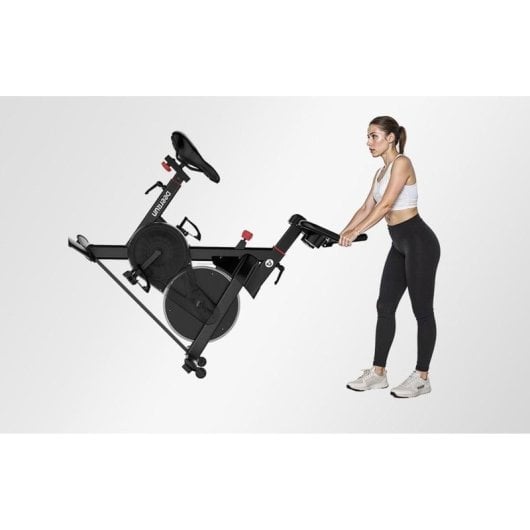 Bicicletta Estatica DeerRun S500 Pro Nera 32 livelli resistenza magnetica