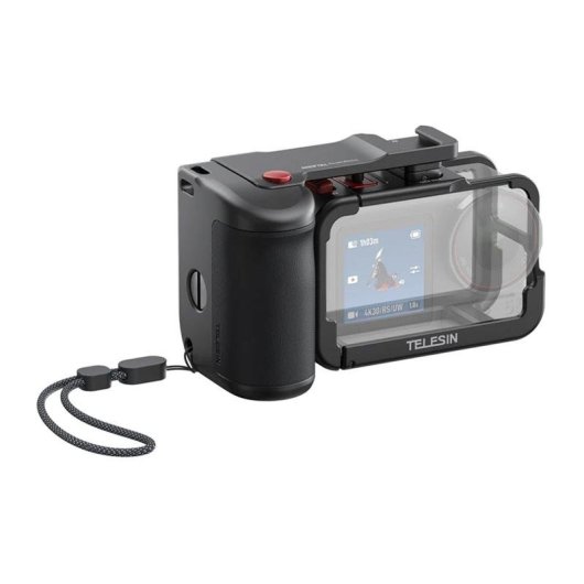 Capa de proteção com pega Telesin para DJI Osmo Action 3/4/5