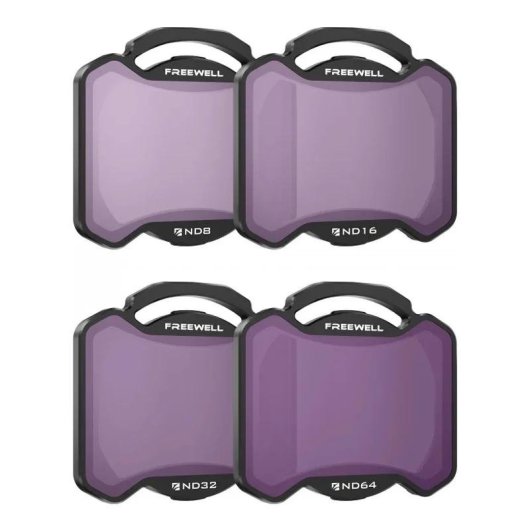 Set de Filtres ND Freewell pour DJI Avata 2 - ND8, 16, 32, 64