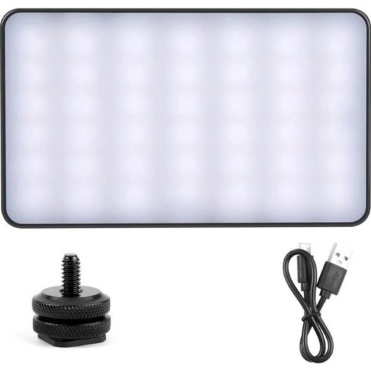 Lámpara LED Portátil PULUZ Pocket RGB 140 Negro