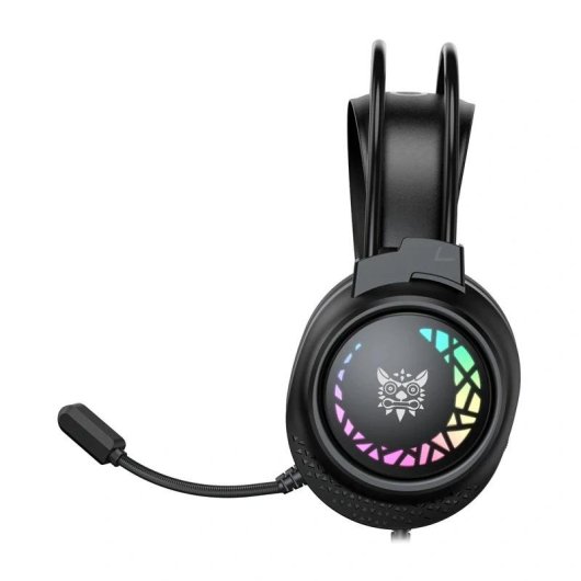ONIKUMA X92 kabelgebundene Gaming-Kopfhörer USB und 3,5 mm mit Mikrofon und RGB schwarz