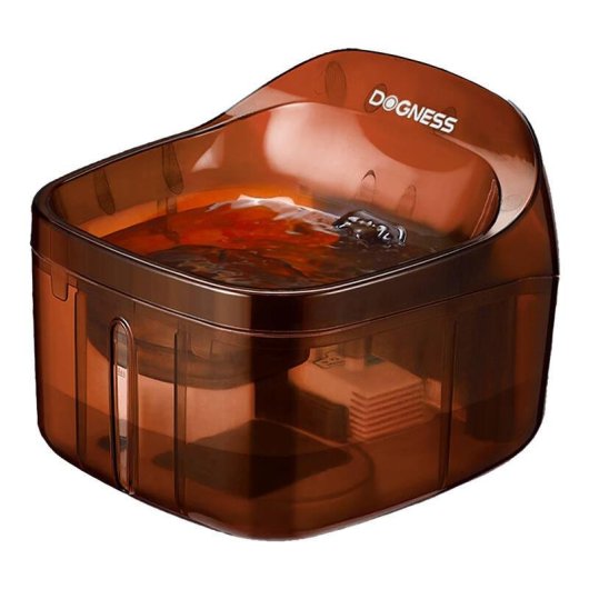 Fuente de agua para mascotas Dogness D01 2L marrón