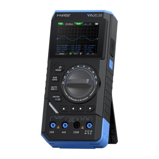 Oscilloscopio portatile FNIRSI DST-210 10 MHz 48 MS/s USB-C