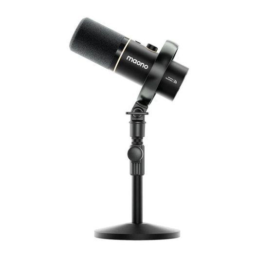 Microfone Maono PD200W USB XLR cardioide sem fios com RGB e dupla faixa