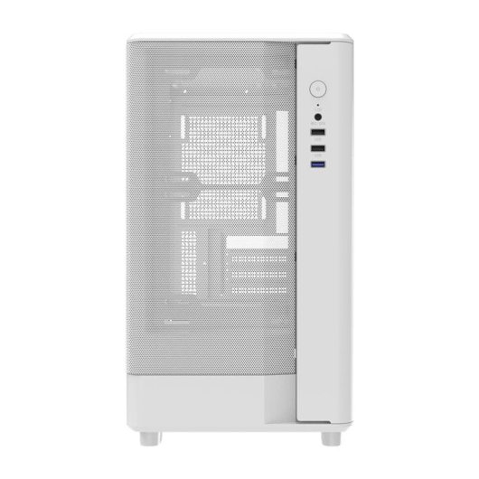 Caja PC Darkflash DB330M Mesh Blanca M-ATX/ITX Vidrio Templado