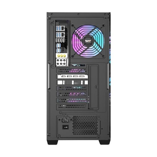 Caixa PC Darkflash DS900WD Preta + 4 Ventoinhas ARGB