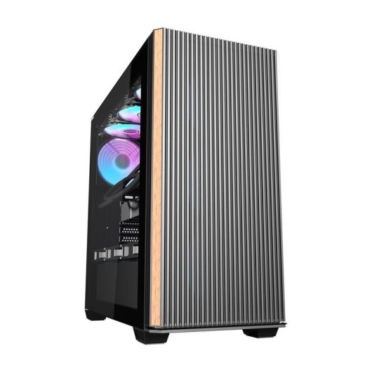 Boîtier PC Darkflash DS900WS Noir + 4 Ventilateurs ARGB
