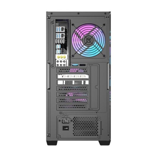 Boîtier PC Darkflash DS900WS Noir + 4 Ventilateurs ARGB