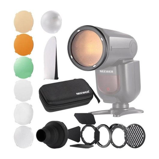 Kit d'Accessoires Magnétiques Neewer CRM2 pour Flash de Studio