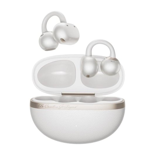 Auricolari QCY Crossky C50 Bluetooth 6.0 wireless sportivi IPX5 bianchi