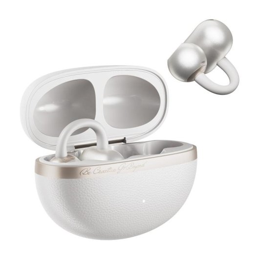 Auricolari QCY Crossky C50 Bluetooth 6.0 wireless sportivi IPX5 bianchi