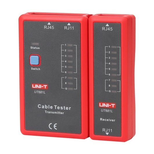Tester de cables de red UNI-T UT681L RJ45 RJ11