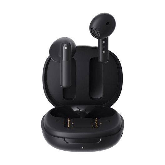 Auriculares QCY AilyBuds E20 HT13 sans fil Bluetooth avec Annulation de Bruit et Micro AI noirs