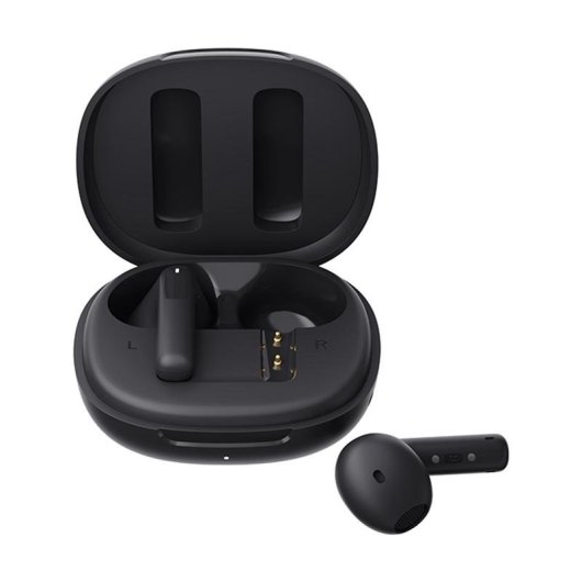 Auriculares QCY AilyBuds E20 HT13 sans fil Bluetooth avec Annulation de Bruit et Micro AI noirs