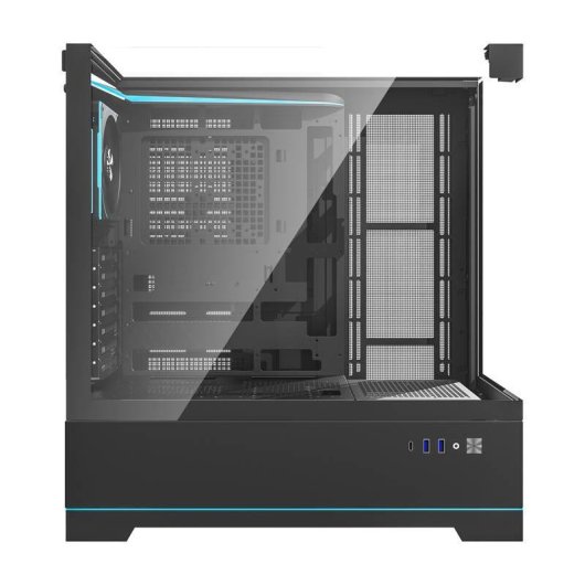 Gehäuse Darkflash DY450 PRO Schwarz + 1 ARGB-Lüfter