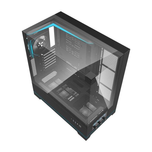 Gehäuse Darkflash DY450 PRO Schwarz + 1 ARGB-Lüfter