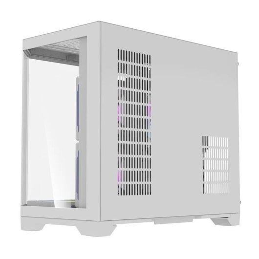 Caixa PC Darkflash FT418 Mini Tower Branca com 6 Ventiladores ARGB