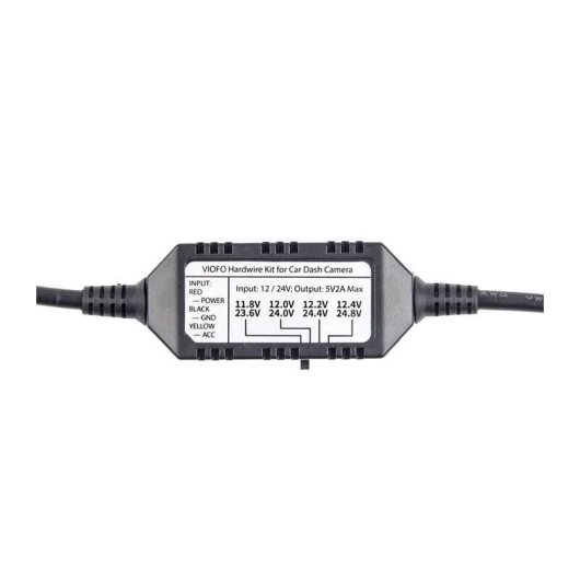 Cable alimentación VIOFO HK3 ACC miniUSB grabadoras coche