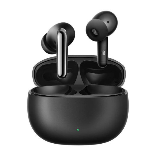 Auriculares Joyroom JR-FN1 sem fios Bluetooth 5.4 com Cancelamento de Ruído, microfone e IP54, preto