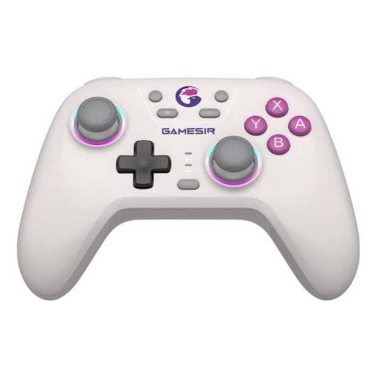 Comando GameSir T4n Wireless Branco para Nintendo Switch, PC, iOS e Android