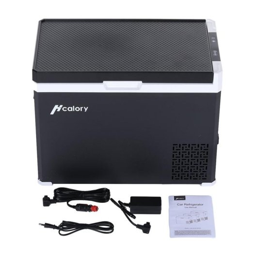 Nevera de Coche Hcalory D40+ con Bluetooth 40 Litros Dual Zone