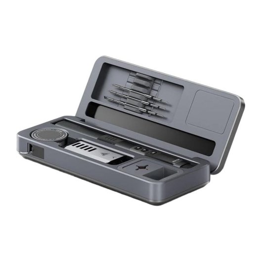 Soldador inteligente FNIRSI HS-02B MAX 100 W con kit de herramientas